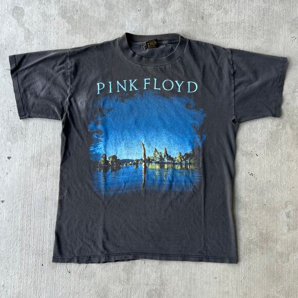 Vintage Other - Vintage Pink Floyd wish you were here band music brockum graphic t shirt